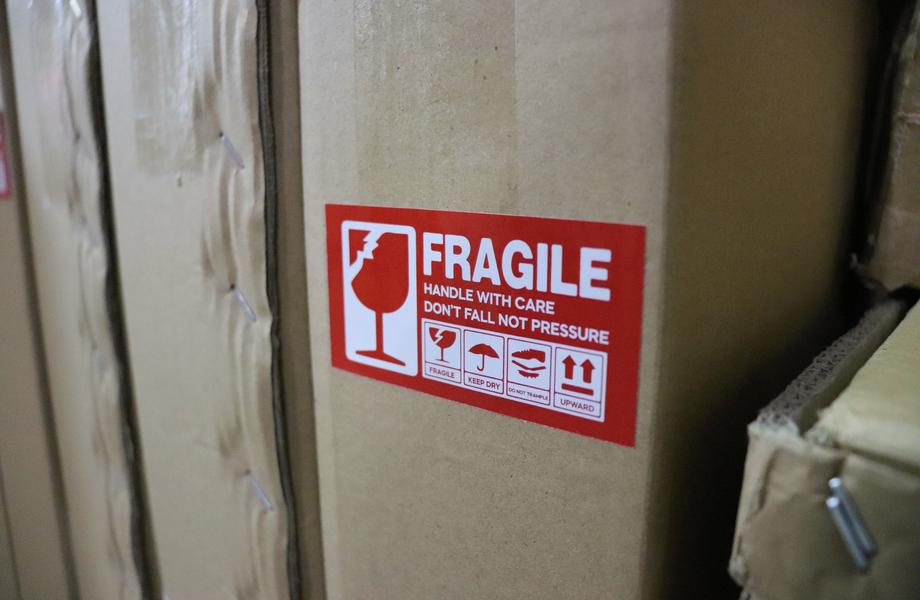 labeling - damaged freight